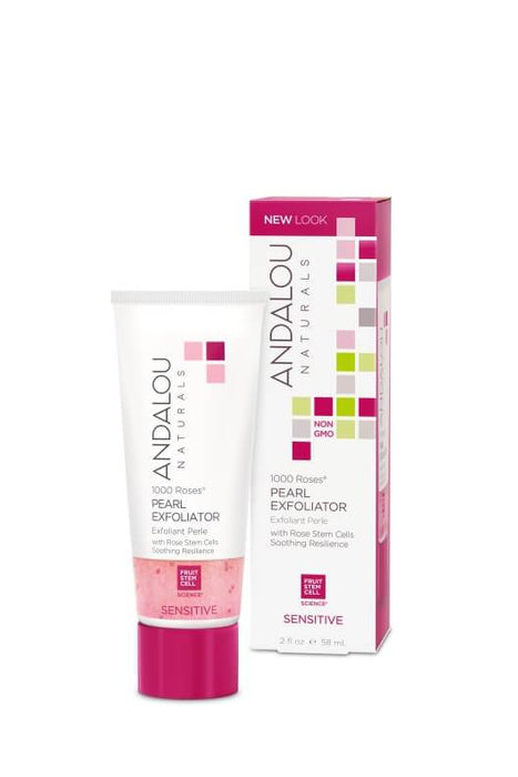 Andalou Naturals - 1000 Roses™ Pearl Exfoliator, 58ml
