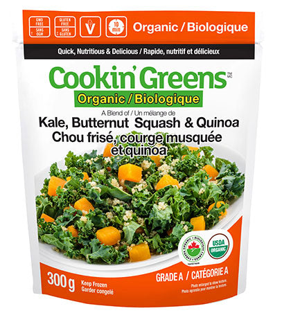Cookin' Greens - Organic Kale, Butternut Squash & Quinoa, 300 g