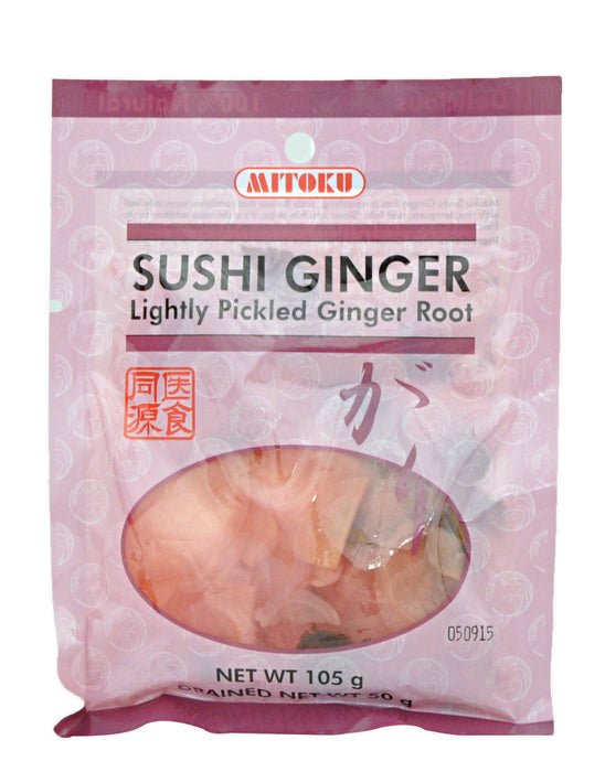 Mitoku Macrobiotic - Marinated Sushi Ginger, 50 g