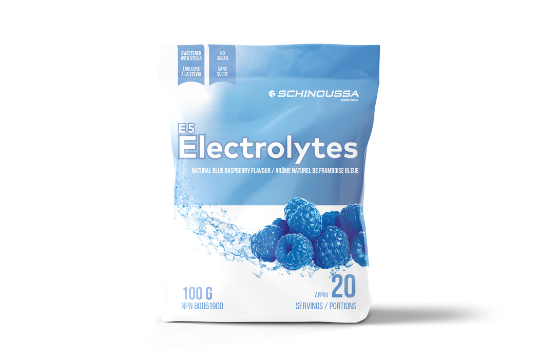 Schinoussa - Electrolyte - Blue Raspberry, 100 g