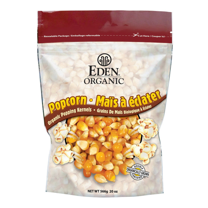 Eden - Organic Popcorn, 566 g