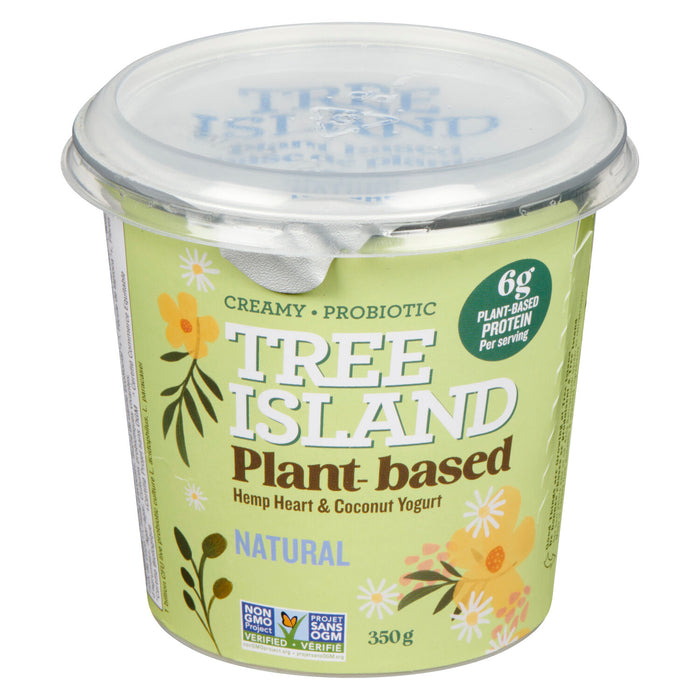 Tree Island Yogurt - Hemp Yogurt - Vanilla, 350 g