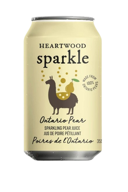Heartwood Sparkle - Ontario Pear, 355 mL