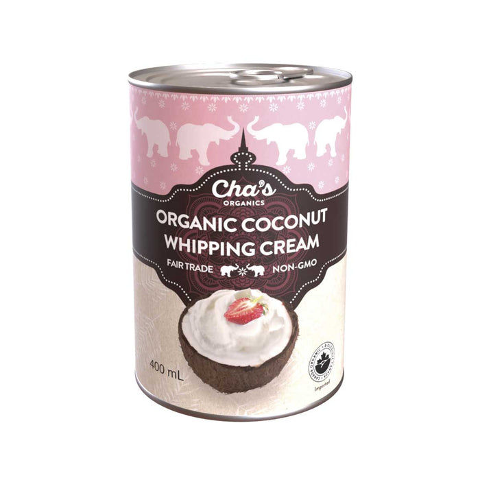 Cha's Organics - Coconut Whipping Cream, 400 mL