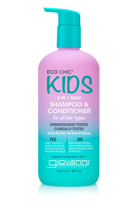 Giovanni - Kids 2-1 Shampoo & Conditioner, 487 mL