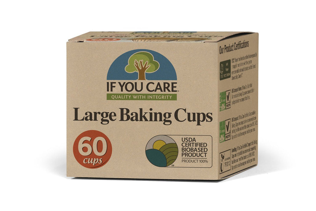 If You Care - Enviro Friendly - Large Baking Cups, 60 cups