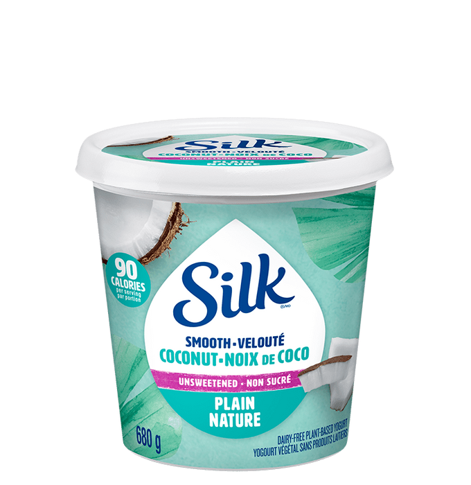 Silk - Unsweetened Plain Coconut Yogurt, 680 g