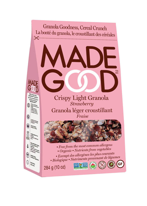 Made Good - Organic Light Granola - Strawberry, 284 g