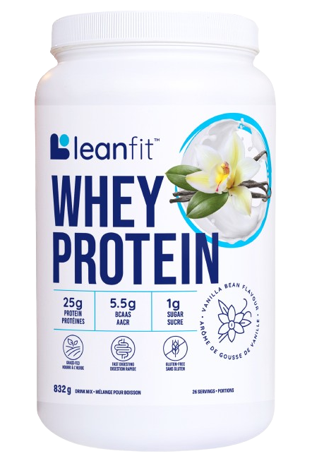 LeanFit - Whey Protein Vanilla, 832 g