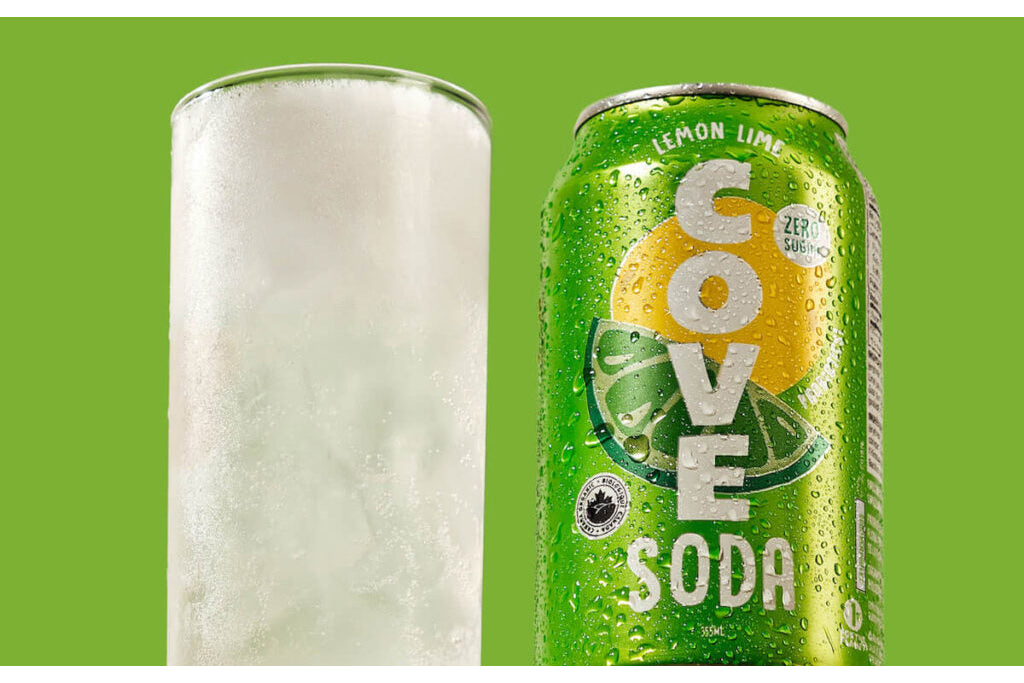 Cove - Lemon Lime Soda, 355 mL
