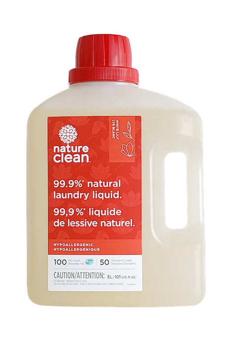 Nature Clean -  Laundry Liquid - White Lily & Moroccan Myrrh, 3 L