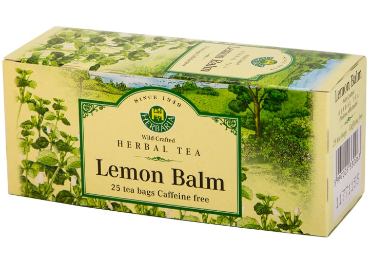Herbaria - Lemon Balm Tea, 25 Count