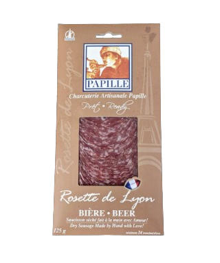 Papille - Sliced Rosette de Lyon - Beer, 125 g