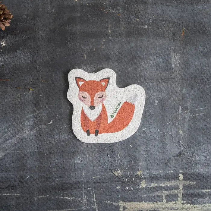 Plantish - Pop-Up Sponge - Fox, Each