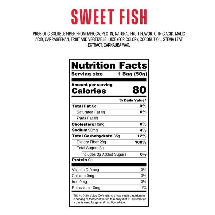 SmartSweets - Sweet Fish, 50 g