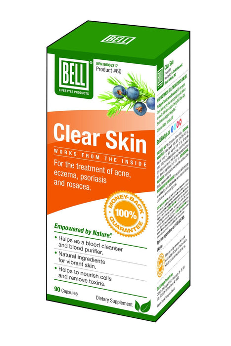 Bell - Clear Skin For Skin Disorders, 90 caps