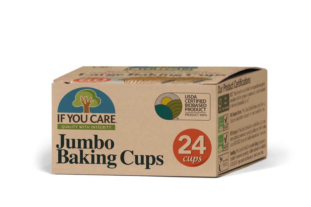 If You Care - Enviro Friendly - Jumbo Baking Cups, 24 Cups