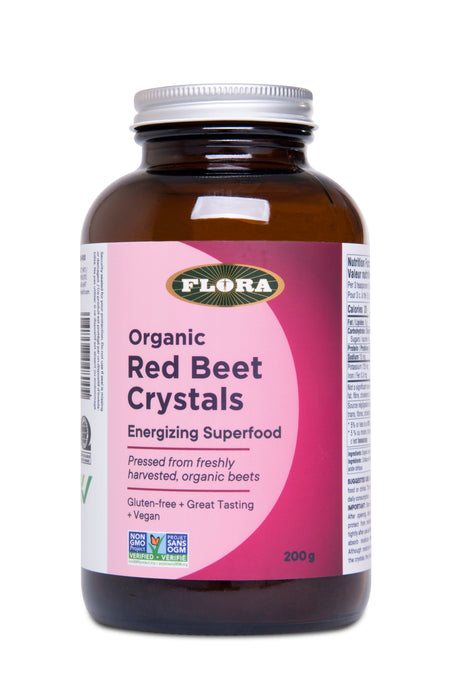 Flora - Organic Red Beet Crystals, 200g