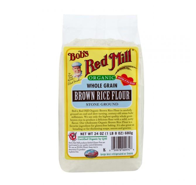 Bob's Red Mill - Organic Brown Rice Flour, 680 g