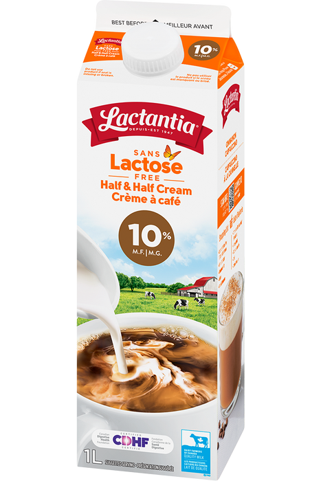 Lactantia - 10% Lactose Free Cream, 1 L