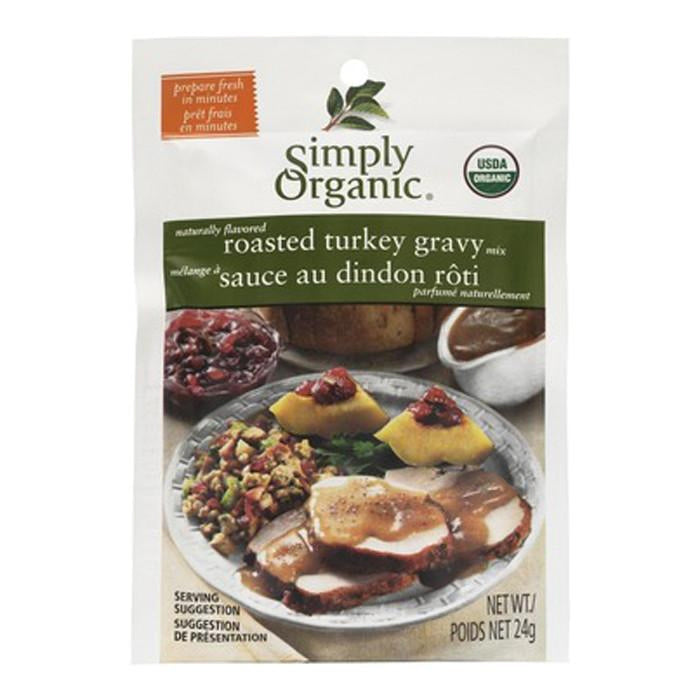 Simply Organic - Turkey Gravy Seasoning Mix, 24 g