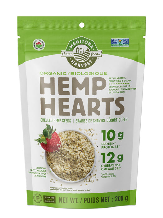 Manitoba Harvest - Organic Hemp Hearts, 200 g