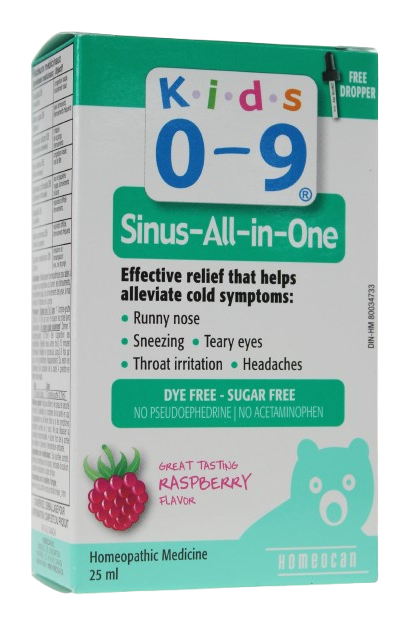 Homeocan - Kids 0-9 Sinus-All-In-One, 25 mL