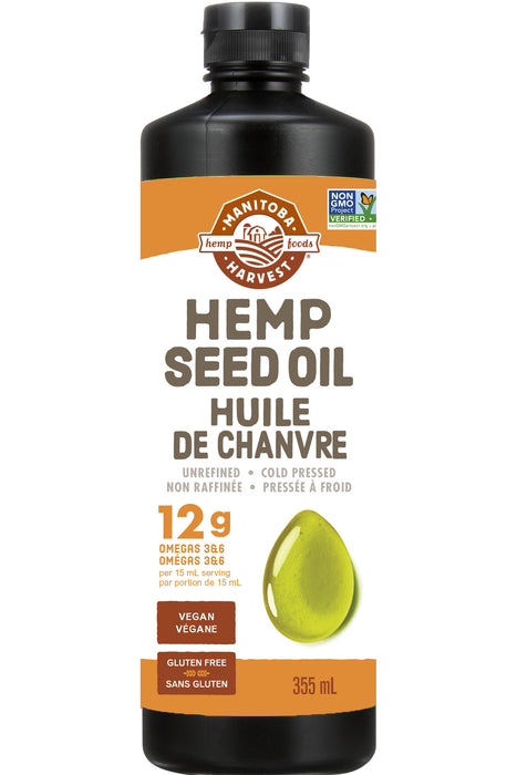 Manitoba Harvest - Hemp Seed Oil, 355ml