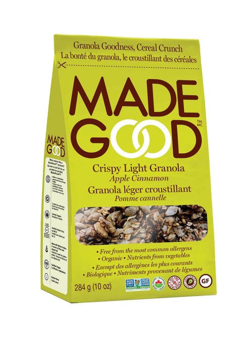 Made Good - Organic Light Granola - Apple Cinnamon, 284 g
