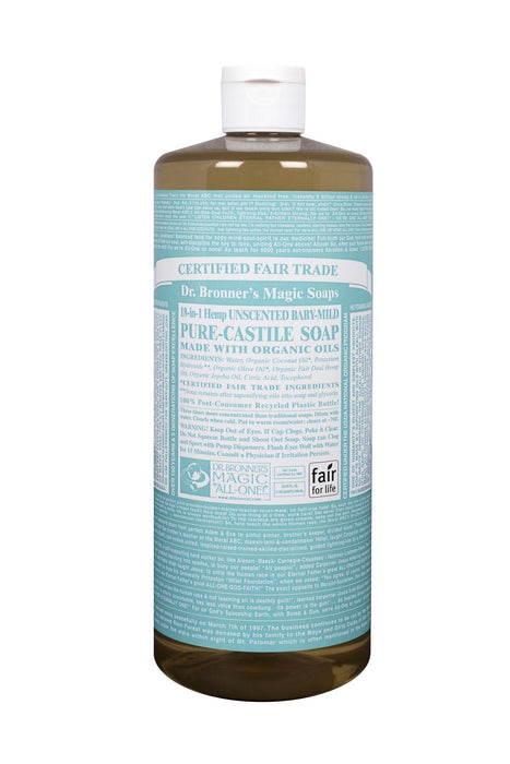 Dr. Bronner's - Organic Baby-Mild Castile Soap, 944ml