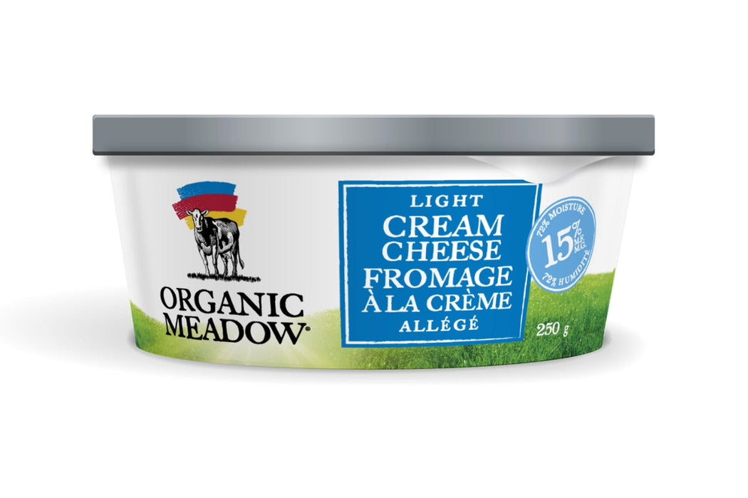 Organic Meadow - Organic Light Cream Cheese, 250 g