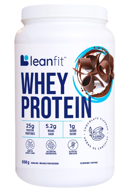LeanFit - Whey Protein Chocolate, 858 g