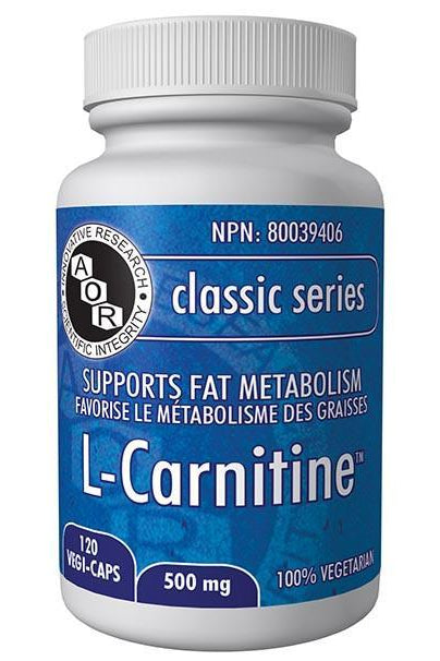 AOR - L-Carnitine 500mg, 120 Caps