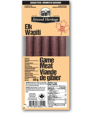 Atwood Heritage - Elk Sausage, 125 g