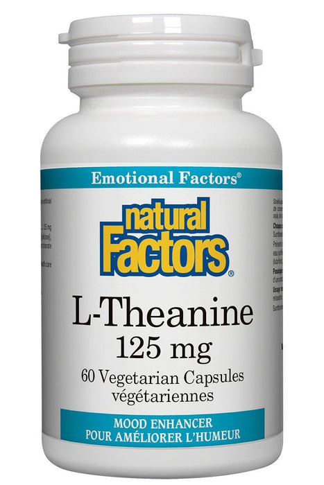 Natural Factors - L-Theanine, 60 capsules