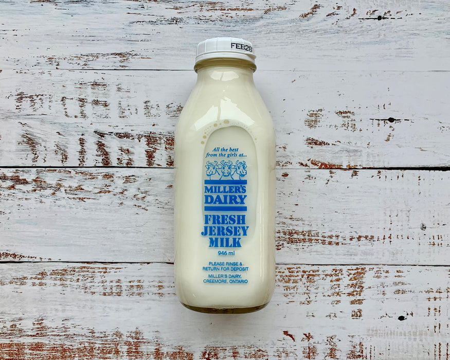 Miller's Dairy - 3.25% Milk, 946 mL