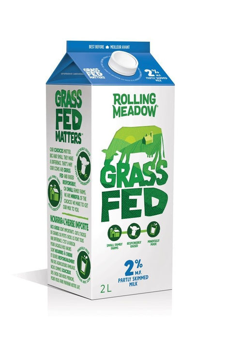 Rolling Meadow - Grass Fed 2% Milk, 2 L