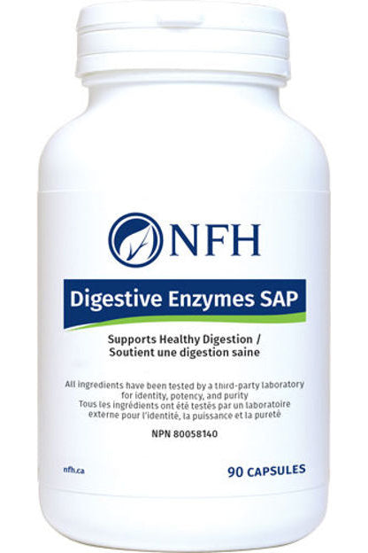 NFH - Digestive Enzymes SAP, 90 Cap