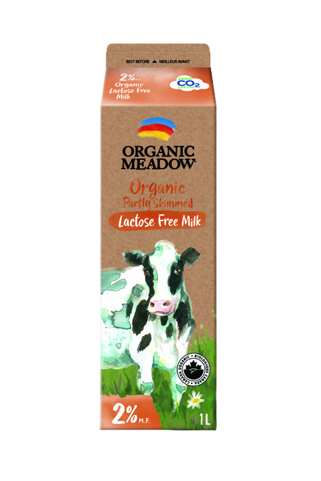 Organic Meadow - Organic 2% Lactose Free Milk, 1 L