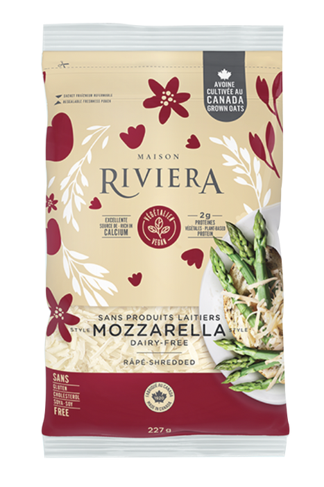 Riviera - Mozzarella Style Shreds, 227 g