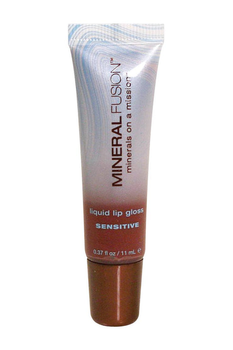 Mineral Fusion - Liquid Lip Gloss - Sensitive (Brick), 11ml