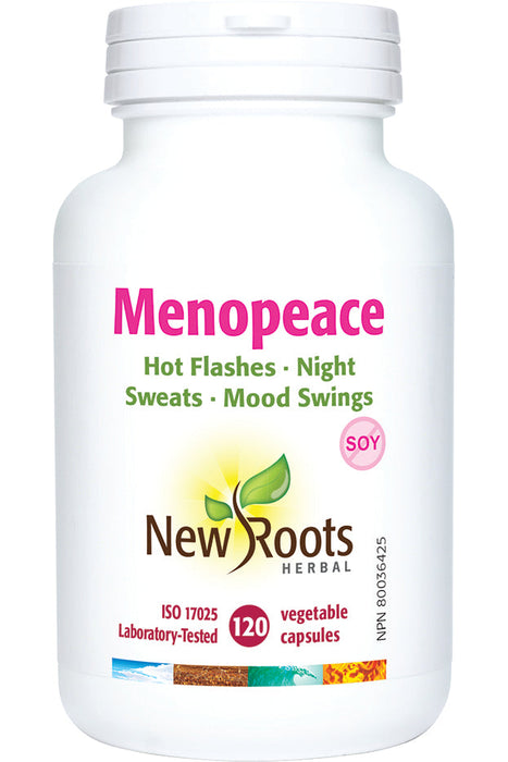 New Roots Herbal - Menopeace, 120 Caps