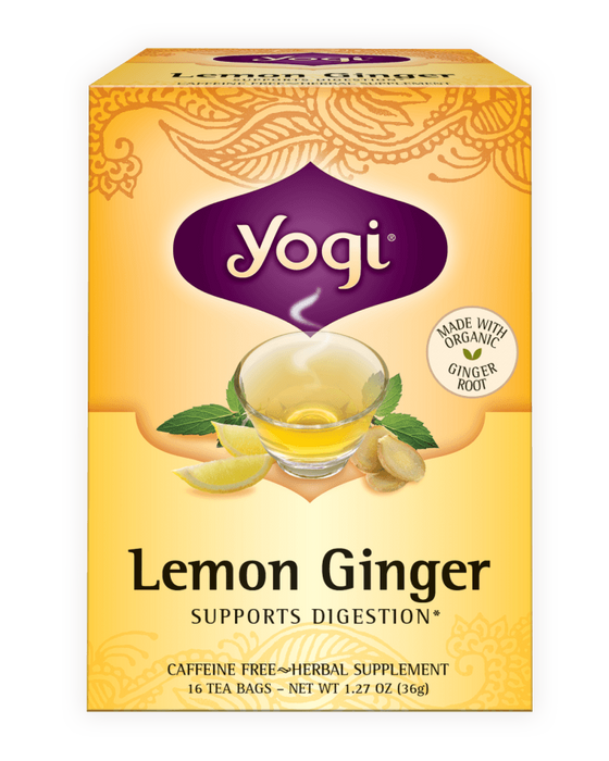 Yogi -  Lemon Ginger Tea , 16 Count