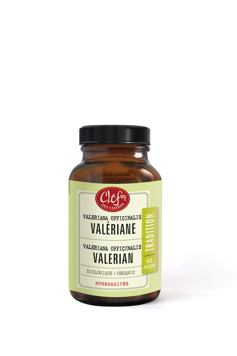 Clef Des Champs - Organic Valerian 400mg, 85 Cap