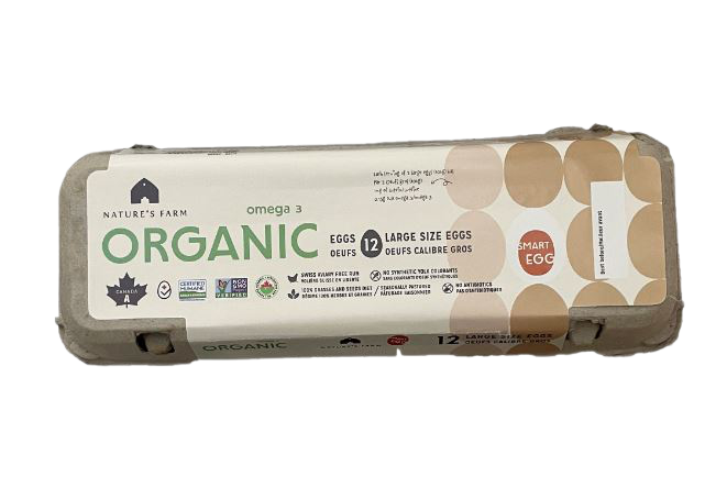 Nature's Farm - Organic Omega 3 - Large, 12 Count
