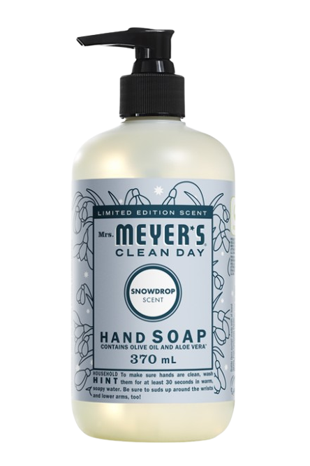 Mrs. Meyer's Clean Day - Hand Soap - Snowdrop, 370 mL