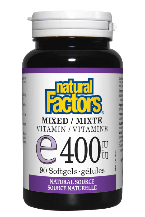 Natural Factors - Mixed E 400 IU, 90 capsules