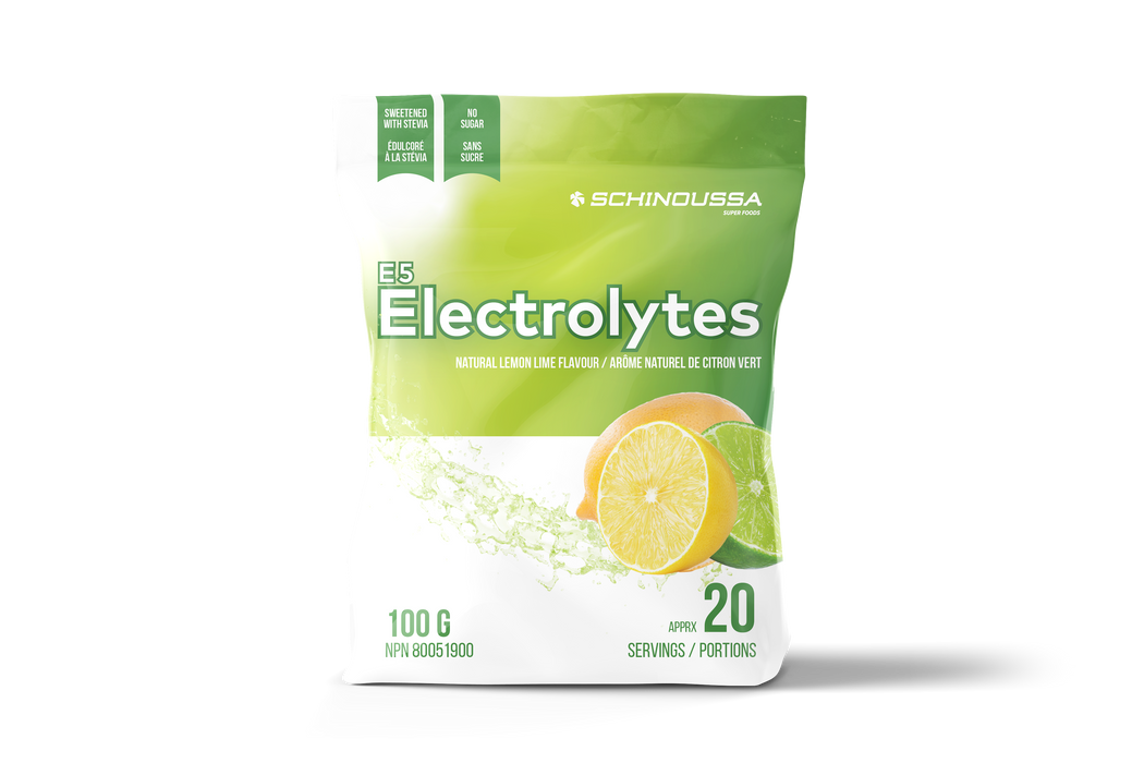 Schinoussa - Electrolyte - Lemon Lime, 100 g