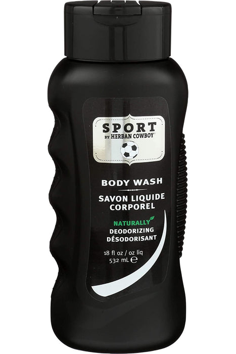 Herban Cowboy - Body Wash, Sport, 532ml