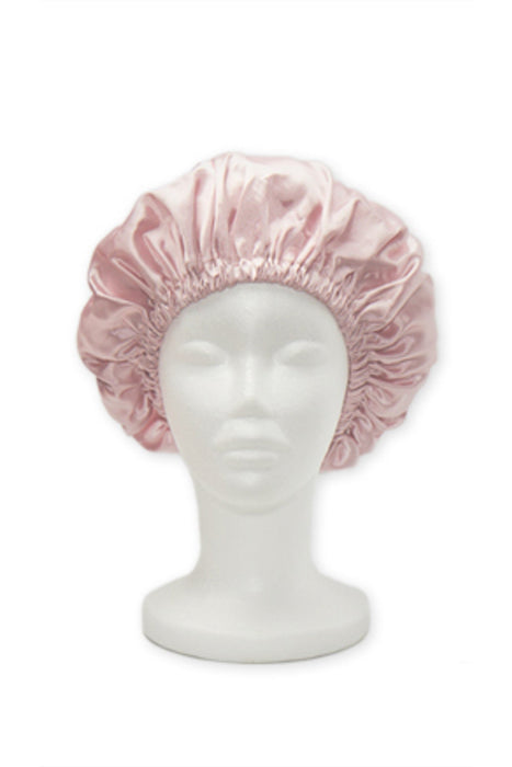 Giovanni - Satin Hair Bonnet Blush, Each